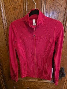 Lululemon Define Jacket Oxford Red 8 BNWT